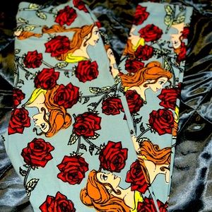 Disney Princess Lularoe OS Leggings BNWT